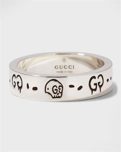 mans gucci ring|gucci ghost ring men.